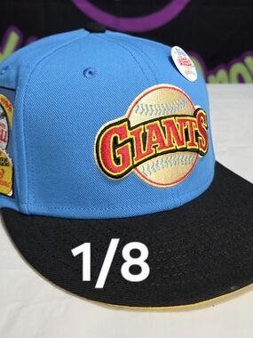 Mitchell&Ness 7 1/8 - Topps Collab 1989 San Francisco Giants